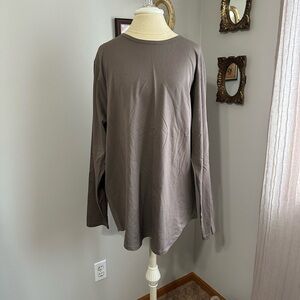 nuuds Long Sleeve Tee - Brown